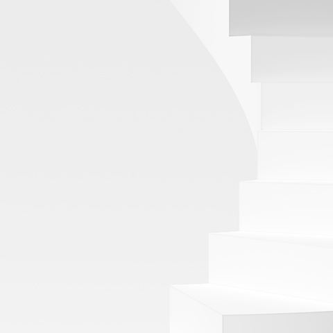 minimalist abstract view of staircase